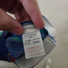 Load image into Gallery viewer, Vintage Pixelated Baseball Shorts 18 months *flaw
