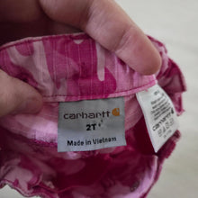 Load image into Gallery viewer, Carhartt Pink Camo Shorts 2t
