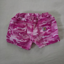 Load image into Gallery viewer, Carhartt Pink Camo Shorts 2t
