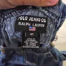 Load image into Gallery viewer, Vintage Ralph Lauren Denim Skirtall 4t
