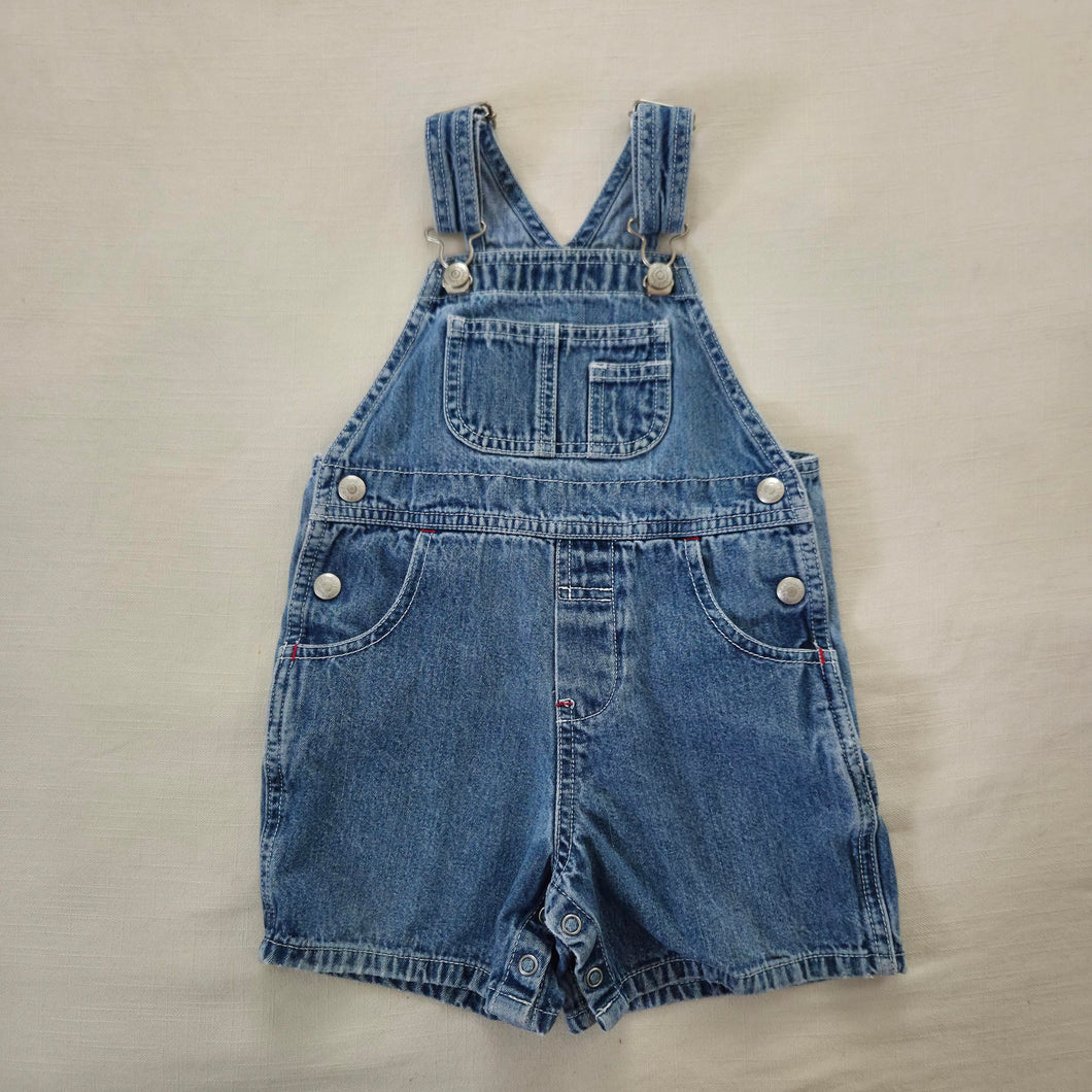 Vintage Gap Denim Shortalls 2t