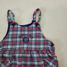 Load image into Gallery viewer, Vintage Plaid Bubble Shortalls 18 months
