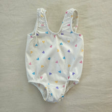Load image into Gallery viewer, Vintage Healthtex Hearts Bathing Suit 6 months
