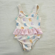 Load image into Gallery viewer, Vintage Bow Ruffle Swimsuit 18 months

