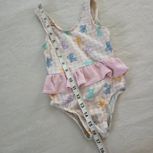 Load image into Gallery viewer, Vintage Bow Ruffle Swimsuit 18 months
