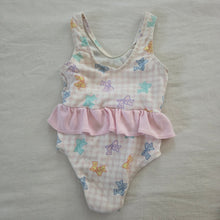 Load image into Gallery viewer, Vintage Bow Ruffle Swimsuit 18 months
