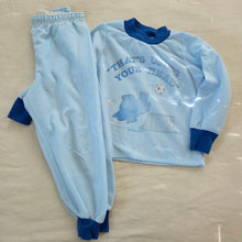 Load image into Gallery viewer, Vintage Cookie Monster Soccer PJs Set 4t
