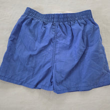 Load image into Gallery viewer, Vintage Mickey Mouse Blue Swim Trunks kids 6/7
