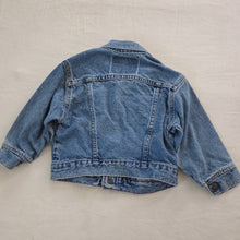 Load image into Gallery viewer, Vintage Levi's Trucker Jean Jacket Orange Tab 3t
