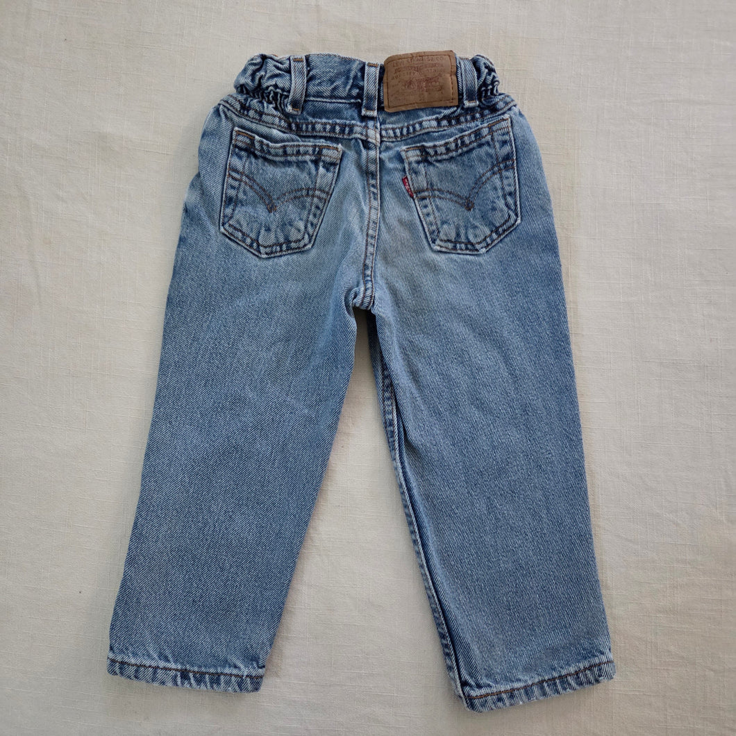 Vintage Levi's Cinched Waist Jeans 3t