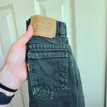 Load image into Gallery viewer, Vintage Levi's 550 Fit Dark Green Jeans Orange Tab 4t SLIM

