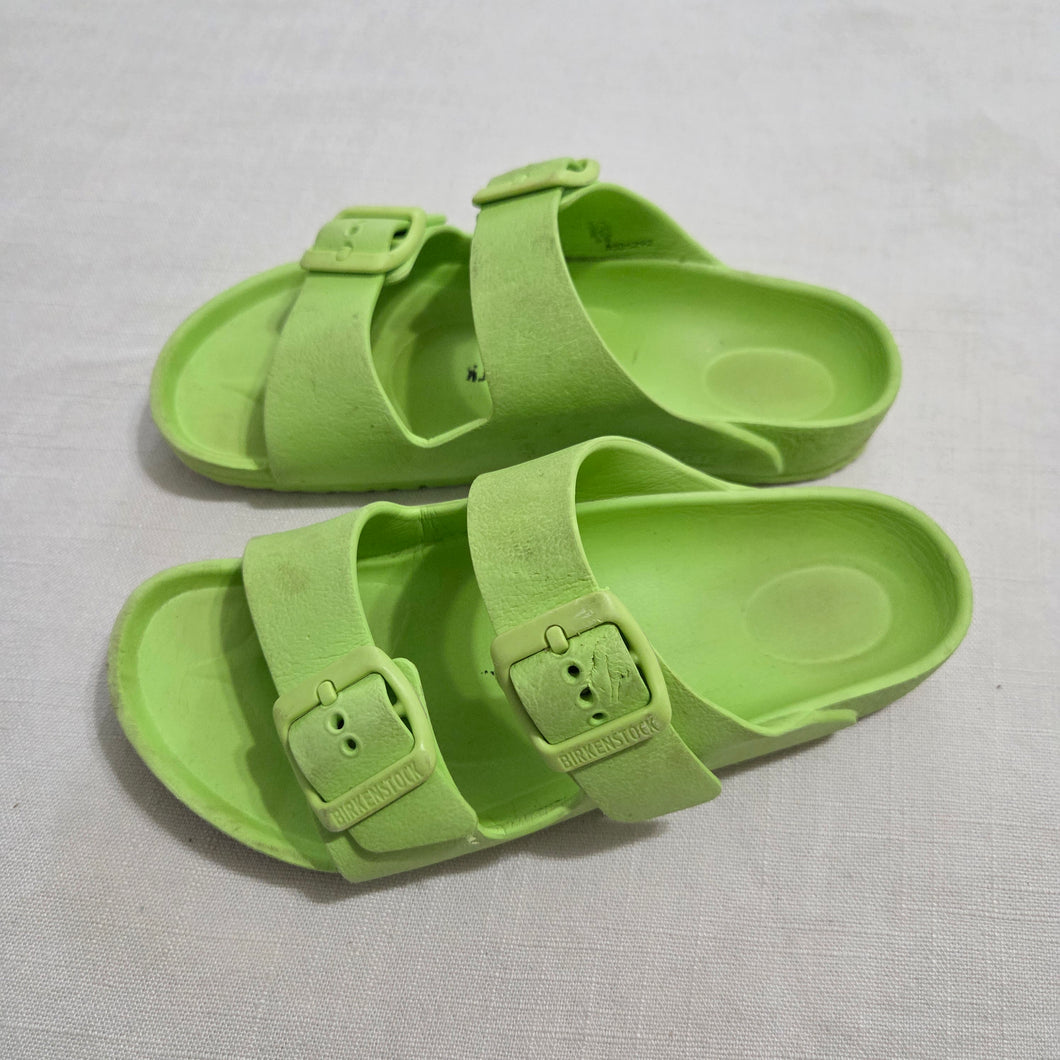 Birkenstock Lime Green Sandals kids 2