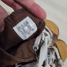 Load image into Gallery viewer, Converse Brown Leather High Tops toddler 10
