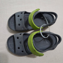 Load image into Gallery viewer, Croc Gray Sandals toddler 8
