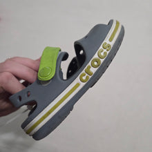 Load image into Gallery viewer, Croc Gray Sandals toddler 8
