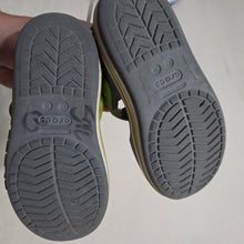 Load image into Gallery viewer, Croc Gray Sandals toddler 8
