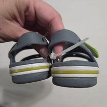Load image into Gallery viewer, Croc Gray Sandals toddler 8
