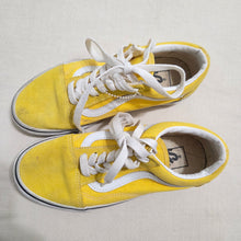 Load image into Gallery viewer, VANS Yellow Lace Up Shoes kids 4 / womens 5.5
