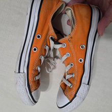 Load image into Gallery viewer, Converse Orange All Star Shoes kids 2
