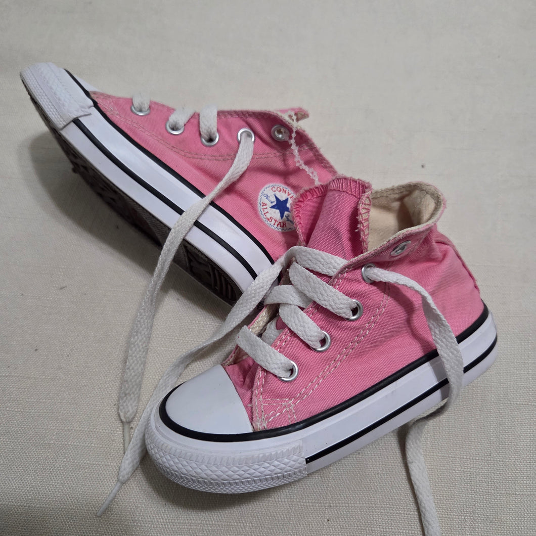 Converse High Top Pink Shoes toddler 6