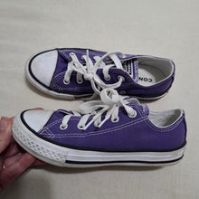 Load image into Gallery viewer, Converse Purple All Star Shoes toddler 13
