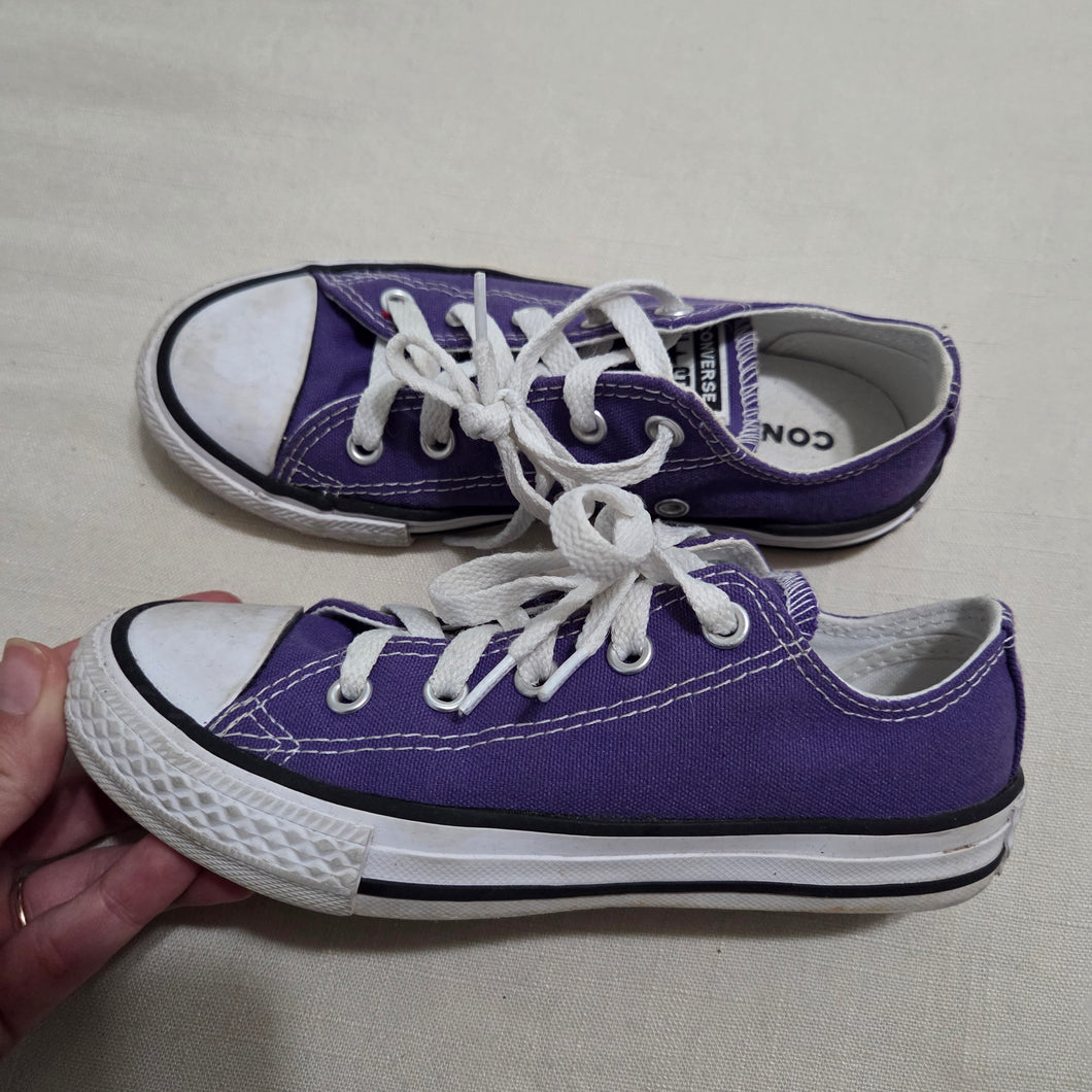 Converse Purple All Star Shoes toddler 13