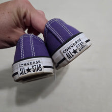 Load image into Gallery viewer, Converse Purple All Star Shoes toddler 13
