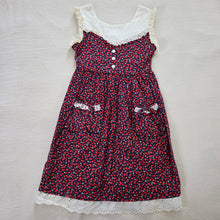 Load image into Gallery viewer, Vintage Strawberry Sleeveless Pocket Dress kids 8
