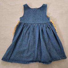 Load image into Gallery viewer, Vintage Ballet Puppies Denim Dress kids 6
