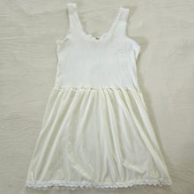 Load image into Gallery viewer, Vintage White Sleeveless Slip Dress 5t/6

