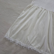 Load image into Gallery viewer, Vintage White Sleeveless Slip Dress 5t/6
