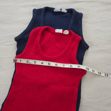 Load image into Gallery viewer, Vintage 70s Ribbed Tank Top Bundle 4t
