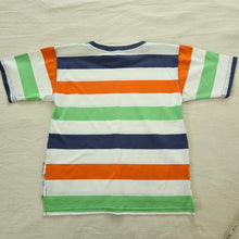 Load image into Gallery viewer, Vintage Bright Striped Tee kids 6
