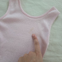 Load image into Gallery viewer, Vintage Pink/Striped Sleeveless Dress kids 6
