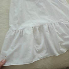 Load image into Gallery viewer, Vintage White Embroidered Sleeveless Dress kids 10

