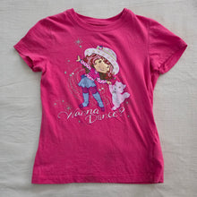 Load image into Gallery viewer, Older Strawberry Shortcake &quot;Wanna Dance?&quot; Tee kids 7/8 *flaw
