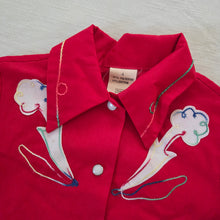 Load image into Gallery viewer, Vintage 70s Sears Red Buttondown 3t
