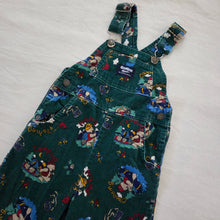 Load image into Gallery viewer, Vintage Oshkosh Camping Bears Overalls 4t
