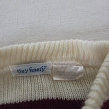 Load image into Gallery viewer, Vintage Knit Striped Sweater 3t
