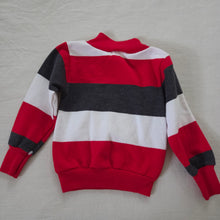 Load image into Gallery viewer, Vintage Red Striped Turtleneck 2t/3t
