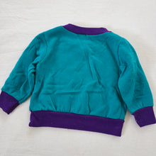 Load image into Gallery viewer, Vintage Cycle Green/Purple Crewneck 18 months
