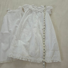 Load image into Gallery viewer, Vintage Baptism Dress &amp; Slip Set 3 months
