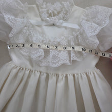 Load image into Gallery viewer, Vintage White Semi-sheer Maxi Dress 4t
