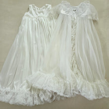 Load image into Gallery viewer, Vintage Baptism Dress &amp; Sheer Overlay Set 2t/3t
