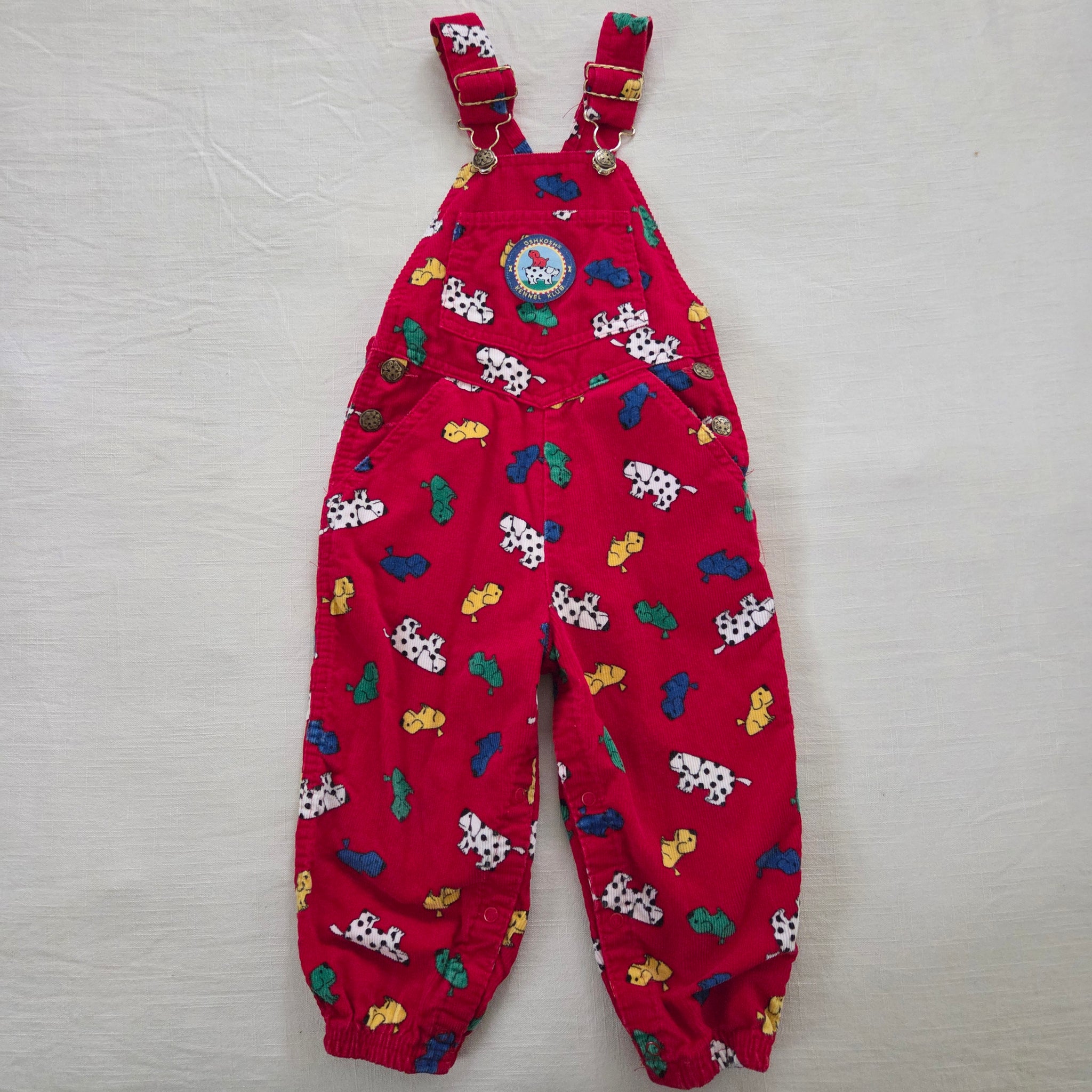 〓OSH KOSH〓 60-70's vintage RED オーバーオール 〓OSH KOSH〓 60-70´s vintage RED オーバーオール