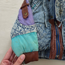 Load image into Gallery viewer, Vintage Quilted Jean Coat 2t/3t
