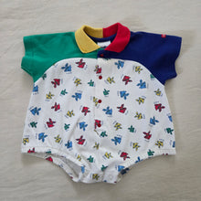 Load image into Gallery viewer, Vintage Oshkosh Fish Romper 9-12 months
