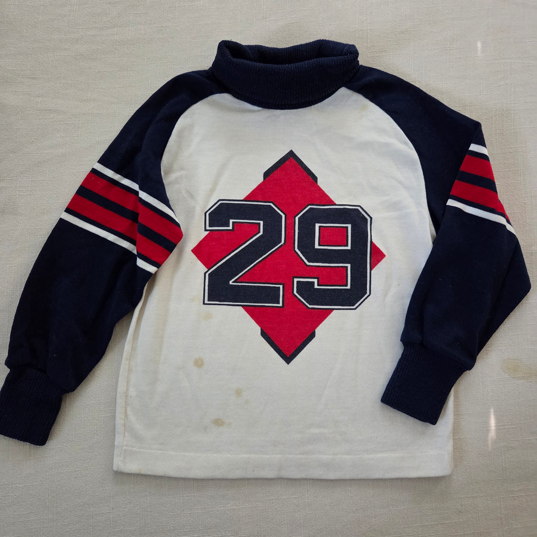 Vintage Healthtex #29 Diamond Turtleneck 3t/4t