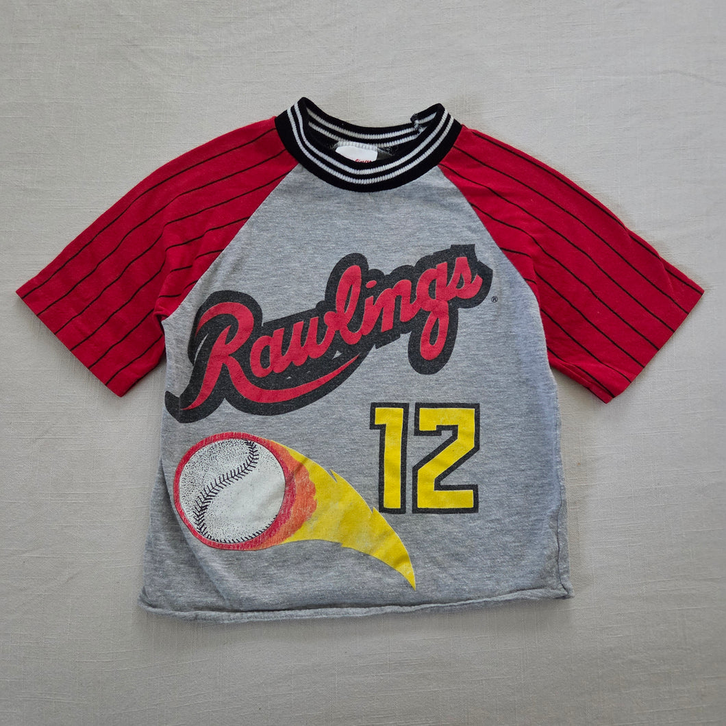 Vintage Rawlings Baseball Tee 3t/4t
