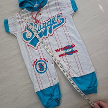 Load image into Gallery viewer, Vintage Baseball Slugger Slouchy Pantsuit 12 months
